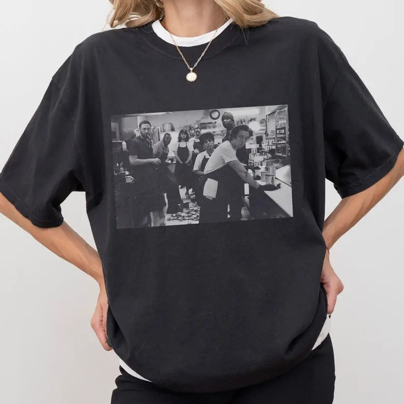 The Bear TV Show Shirt, Unisex White Grey or Black T-Shirt of The Bear Television Series at The Beef of Chicagoland on...