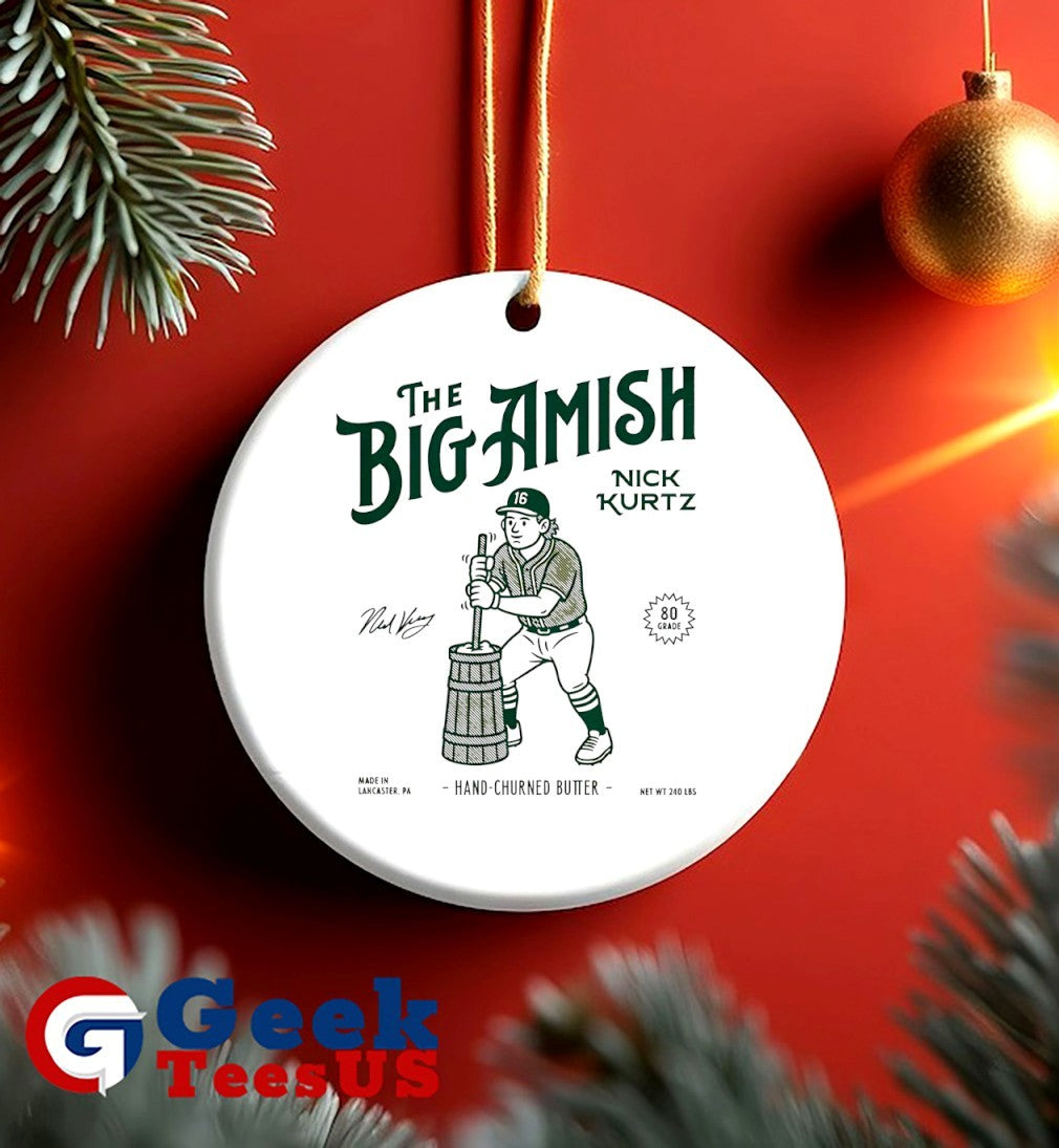 The Big Amish Nick Kurtz Oakland Athletics signature shirt