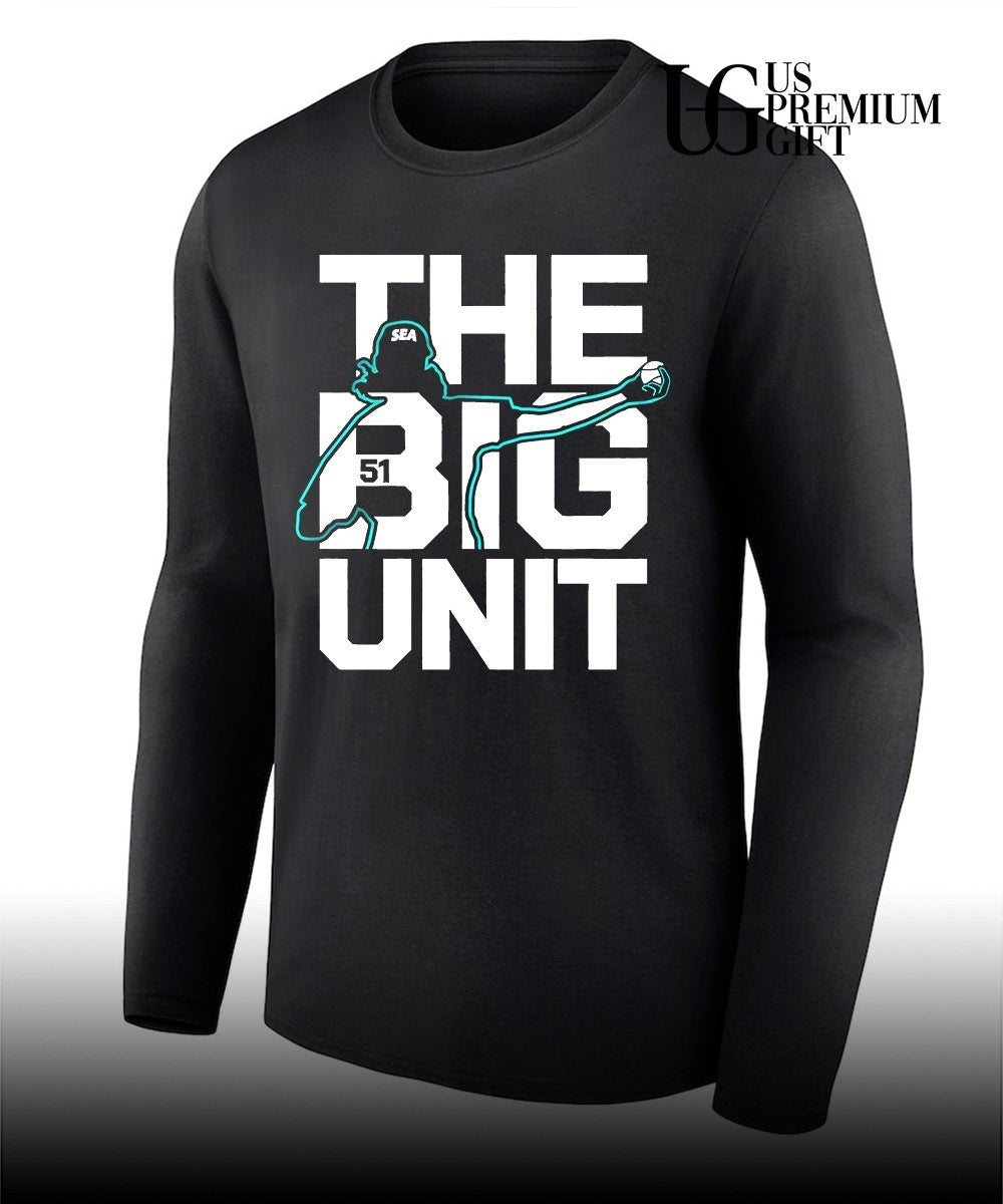 The Big Unit Randy Johnson Seattle Mariners baseball shirt