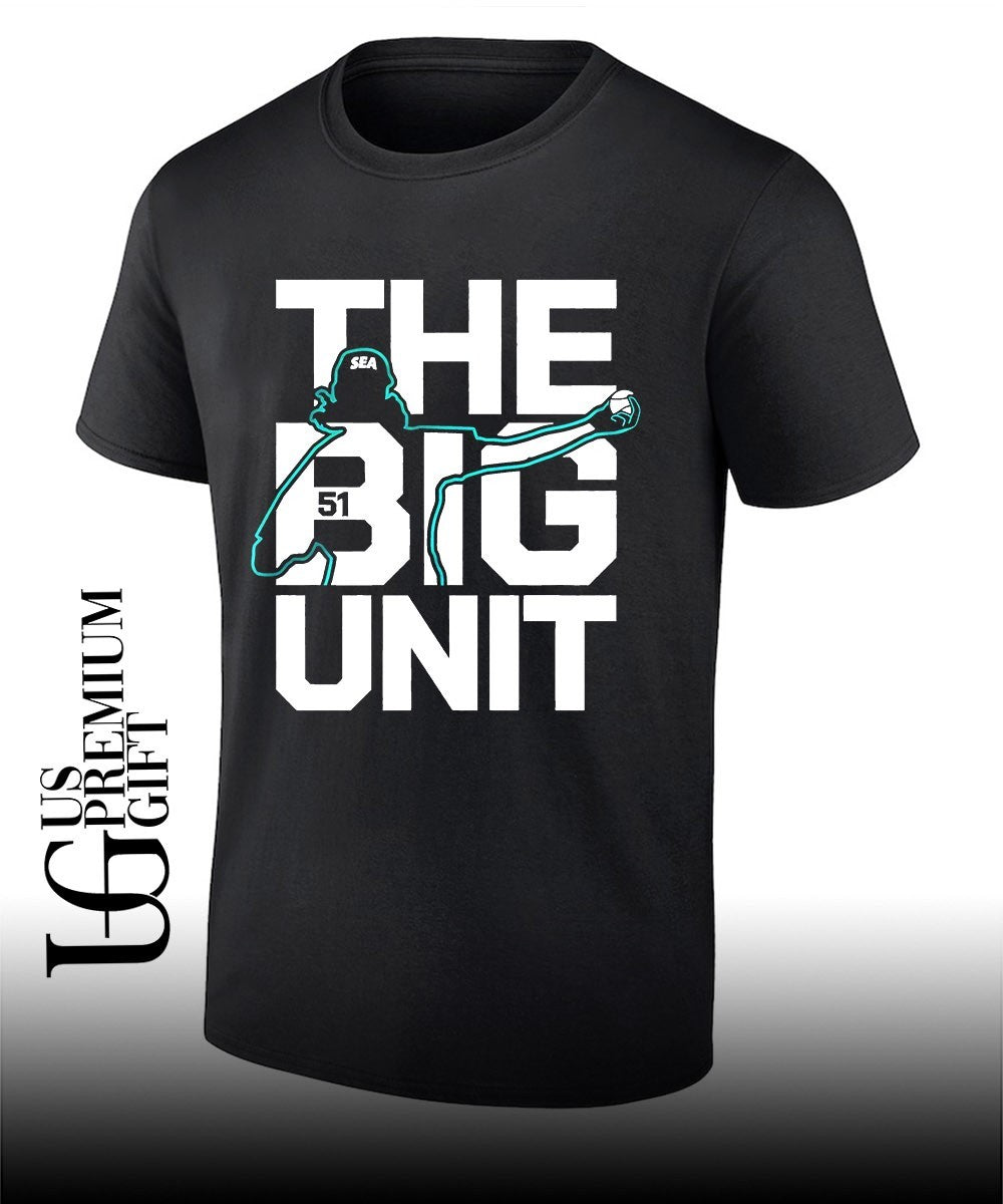 The Big Unit Randy Johnson Seattle Mariners baseball shirt