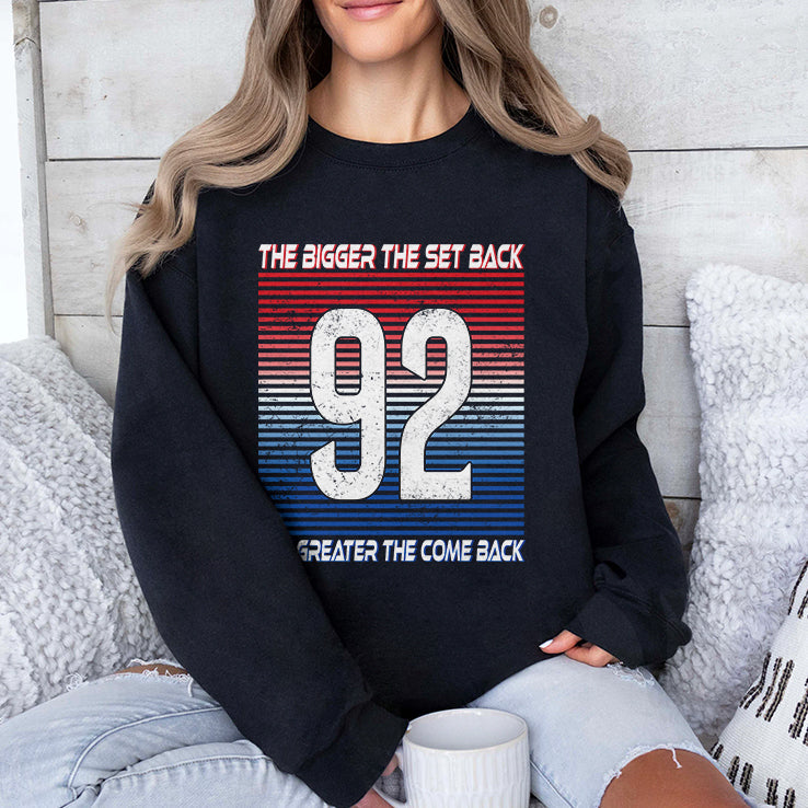 Gabriel Landeskog The Bigger The Set Back The Greater The Come Back Shirt