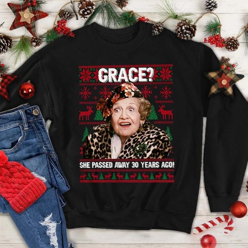 The Blessing Aunt Bethany Ugly Christmas Sweatshirt T-Shirt, National Lampoon's Christmas Vacation, Christmas Movie,...