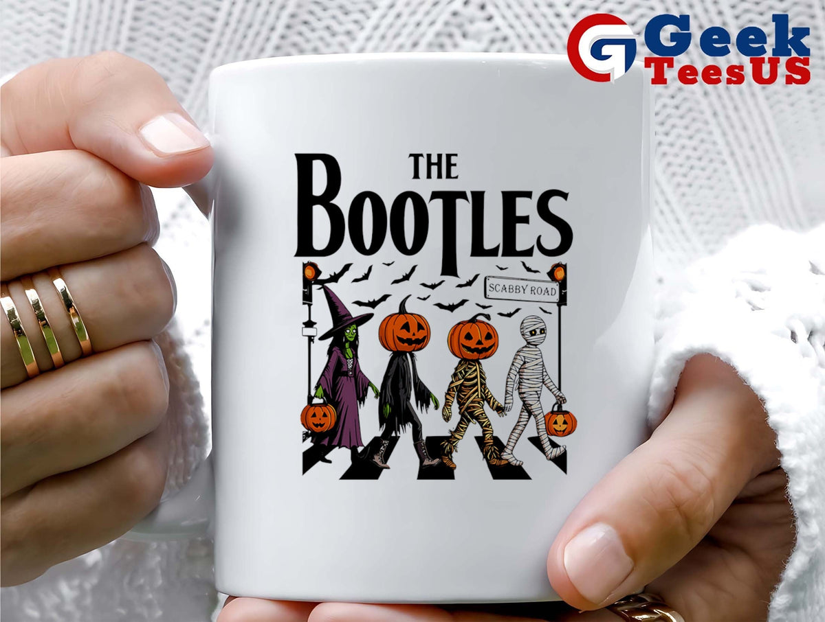 The Bootles horror characters abbey road Halloween shirt