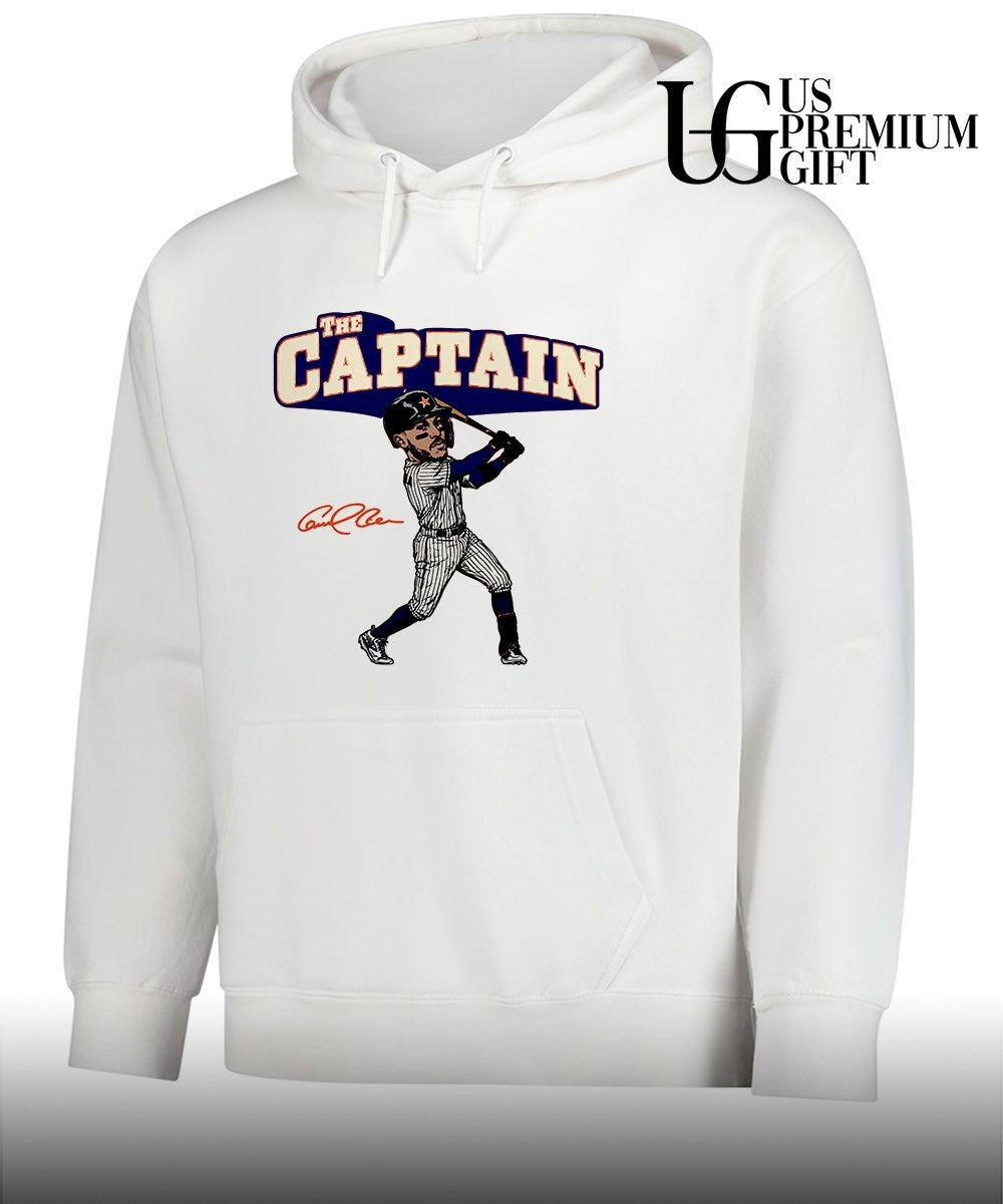 The Captain Carlos Correa Houston Astros baseball caricature signature shirt