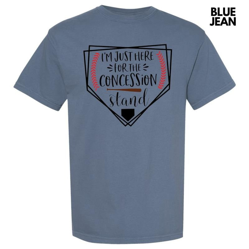The Concession Stand Comfort Colors T-Shirt Hoodie, Sweatshirt | HypeDripTees.com