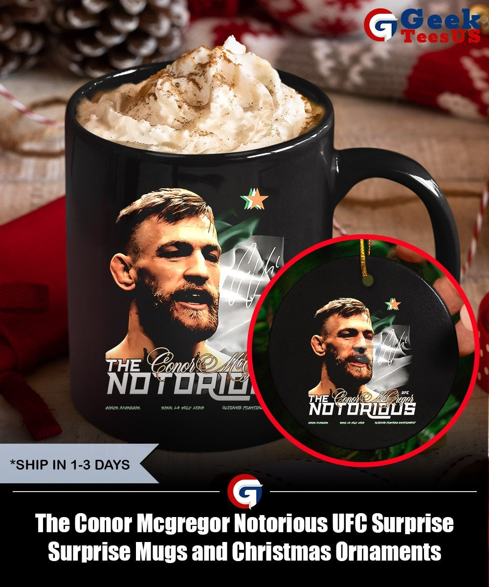 The Conor Mcgregor Notorious UFC Surprise Surprise shirt