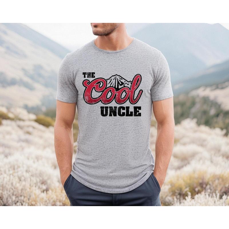 The Cool Uncle T-Shirt, Funny Uncle Shirt, Cool Uncle Shirt, New Uncle Gift, Uncle Birthday Shirt, Uncle Day Shirt, Baby...