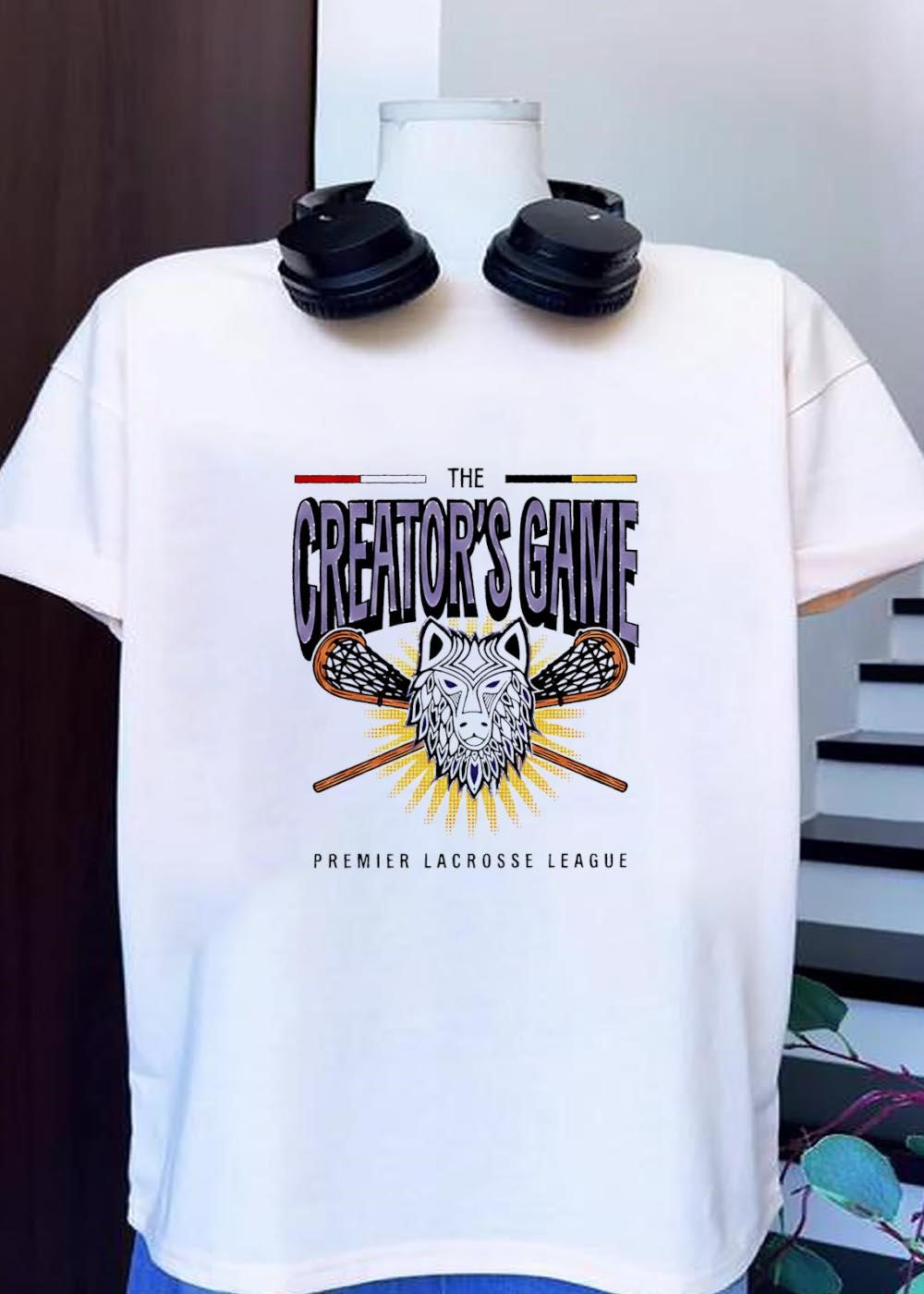 The Creator’s Game PLL Lacrosse Wolf Shirt