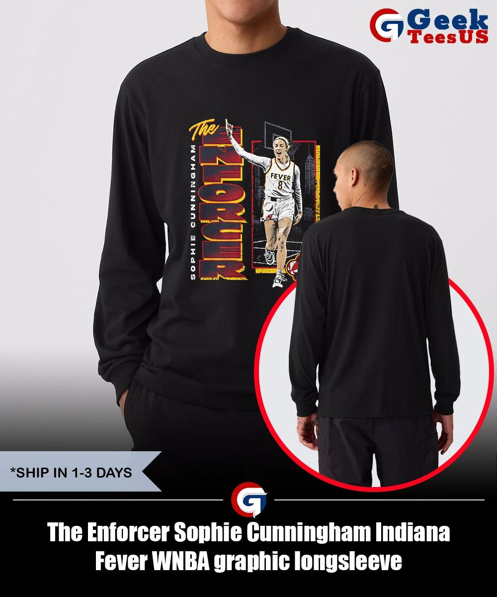 The Enforcer Sophie Cunningham Indiana Fever WNBA graphic shirt