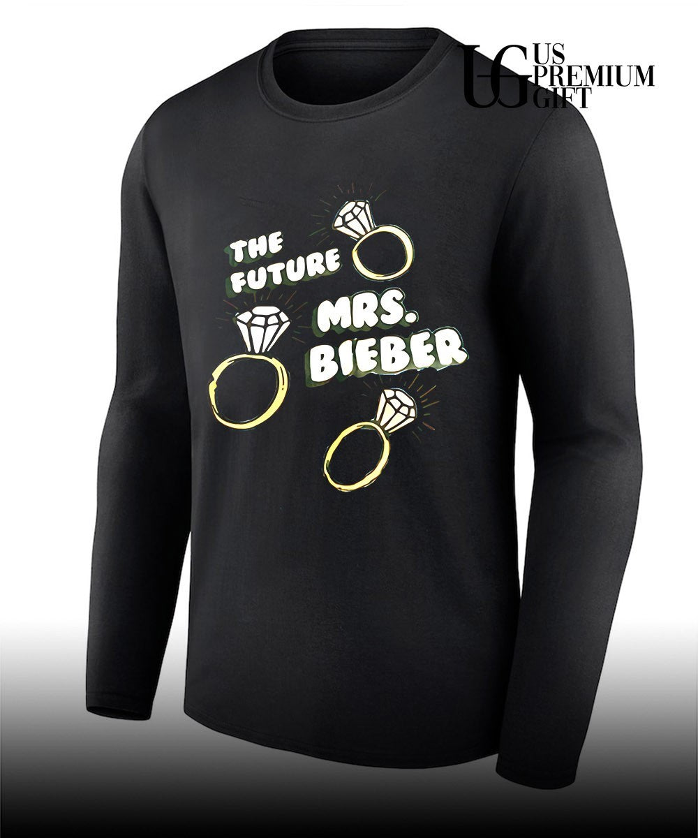 The Future Mrs Bieber rings shirt