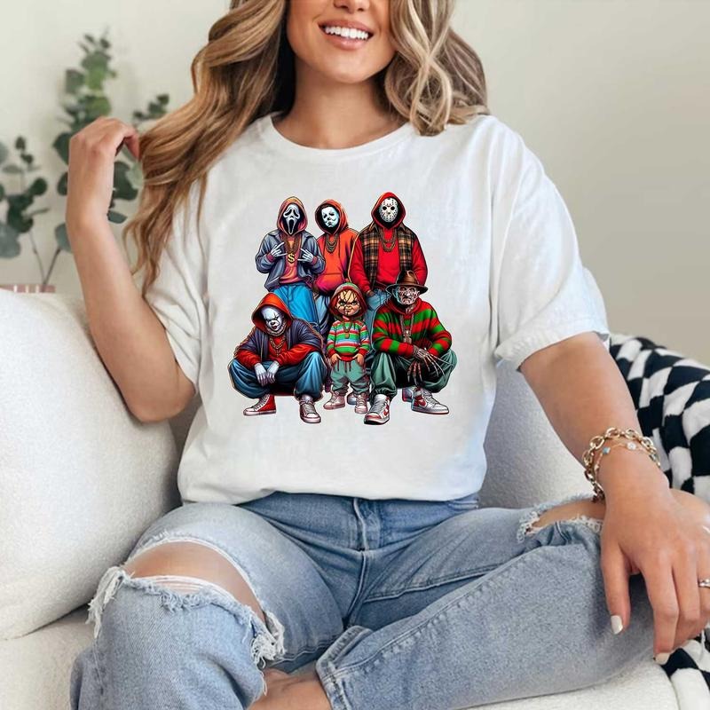 The Gang Halloween Shirt, Horror Halloween Shirt, Spooky Halloween Hoodie, Sweatshirt | HypeDripTees.com