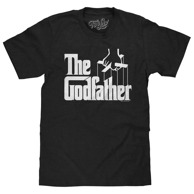 The Godfather Movie Logo T-Shirt - Black Hoodie, Sweatshirt | HypeDripTees.com
