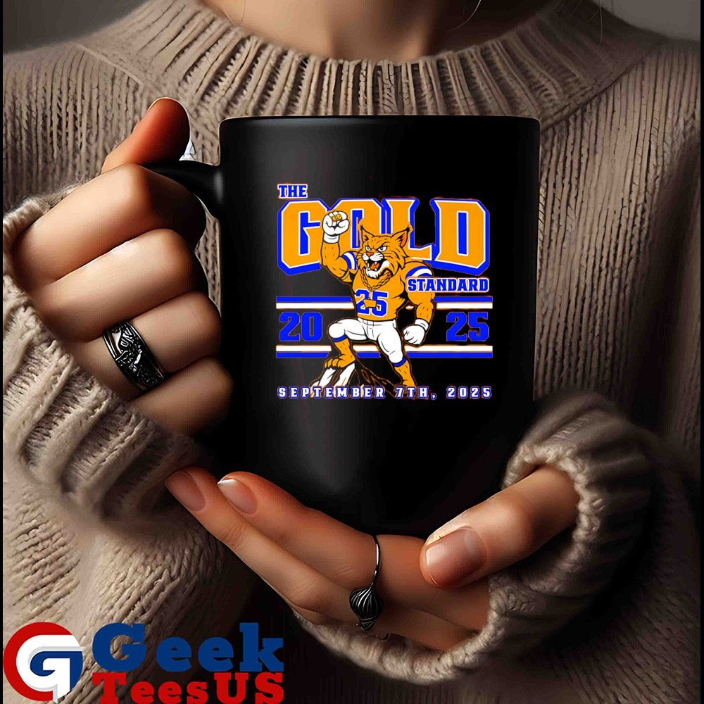 The Gold Standard 2025 mascot shirt