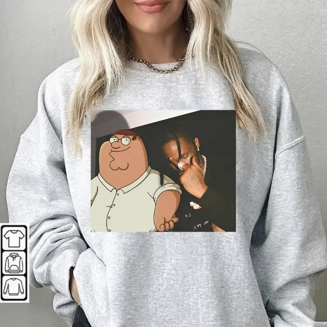 The Guys From Fort - Peter Griffin - Family Guy - Cactus Jack - Meme Sweatshirt Fit Spandex T-Shirts, Hoodie