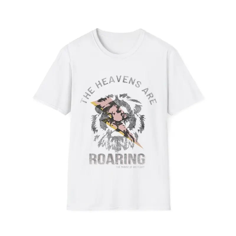 The Heaven Are Roaring, Bible Verse Christian, Catholic T-Shirt Hoodie, Sweatshirt | HypeDripTees.com