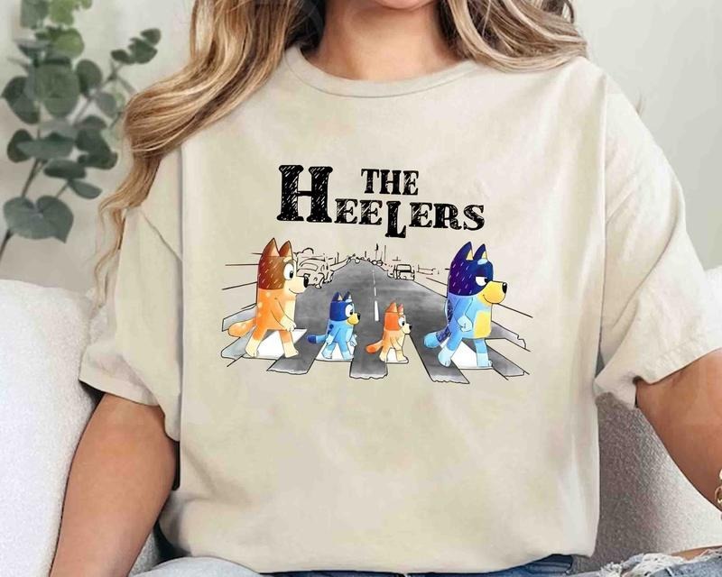 The Heelers Bluey Shirt, Bluey Family Shirt, Family Matching  sweater Hoodie, Sweatshirt | HypeDripTees.com