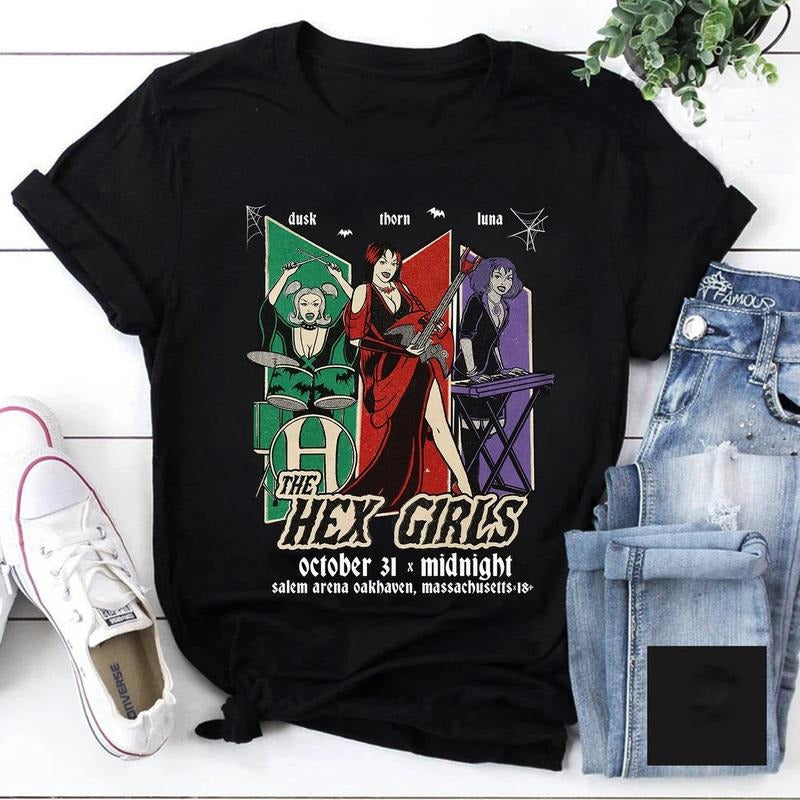 The Hex Girls Shirt Tour Rock Band Sweatshirt Classic Vintage T-Shirt, The Hex Girls Rock Band Music Shirt, Hex Girls...