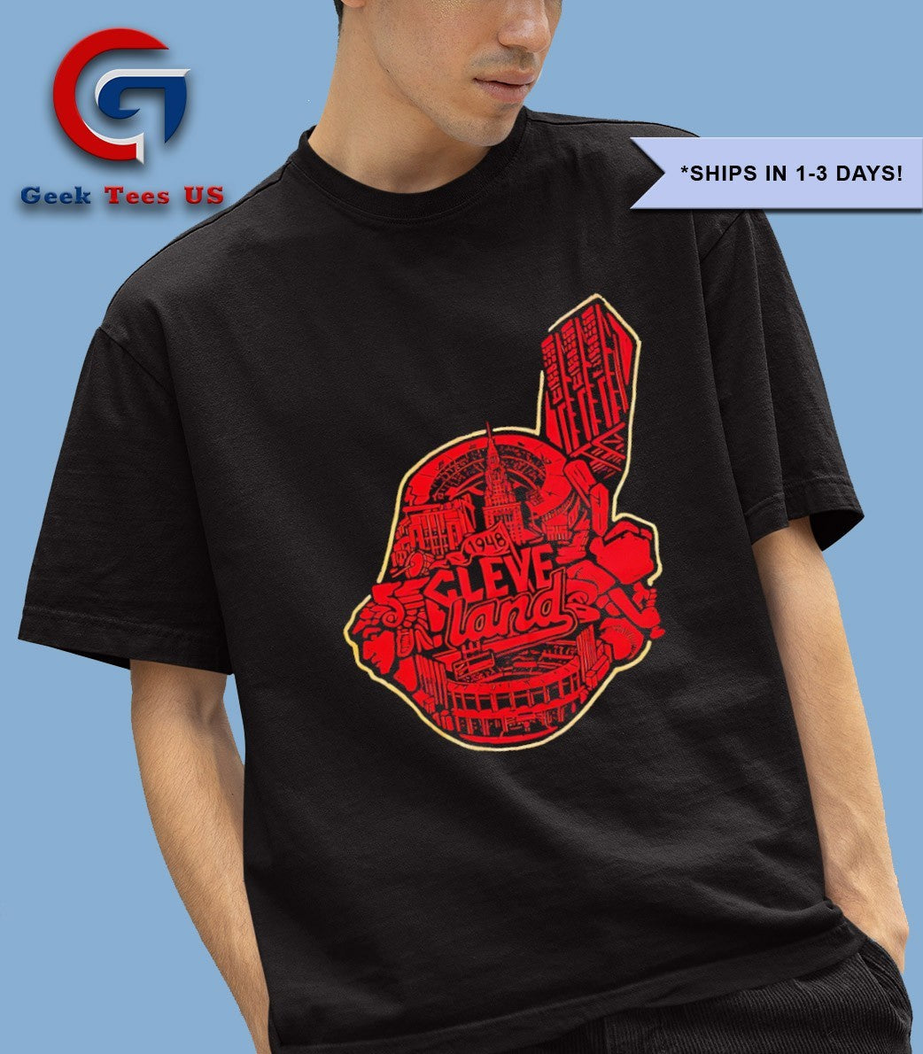 The History of Cleveland Baseball Cleveland Guardians logo shirt