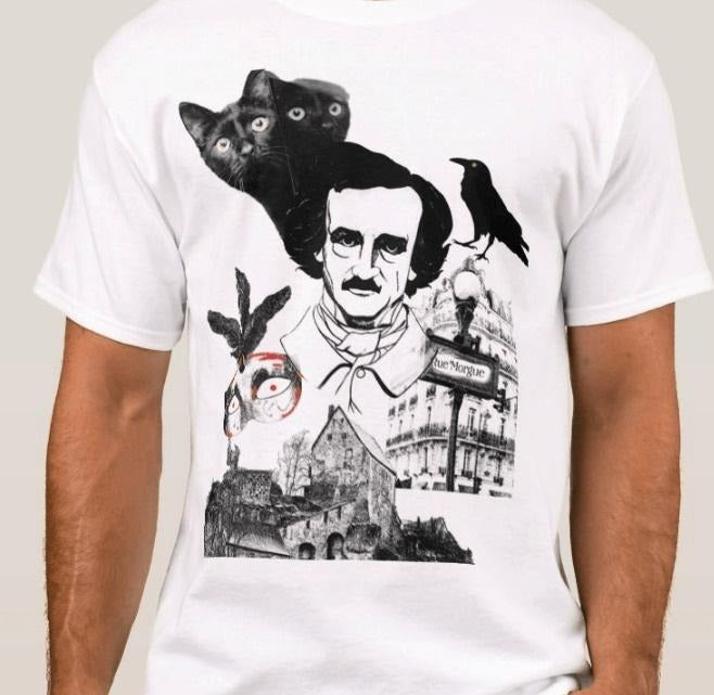 The Imagination of Edgar Allan Poe T Shirt Hoodie, Sweatshirt | HypeDripTees.com