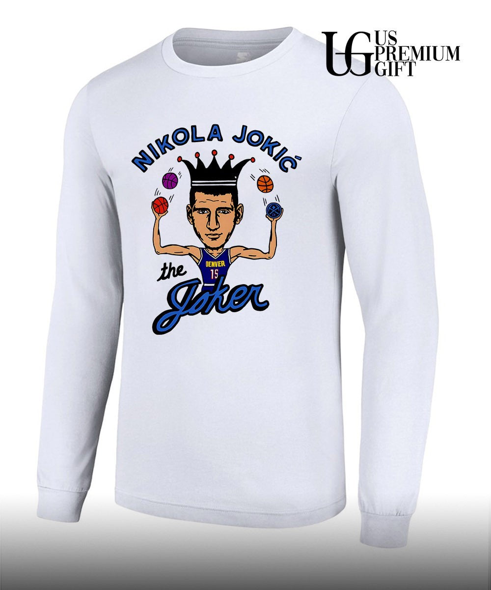 The Joker Nikola Jokić Denver Nuggets NBA caricature shirt