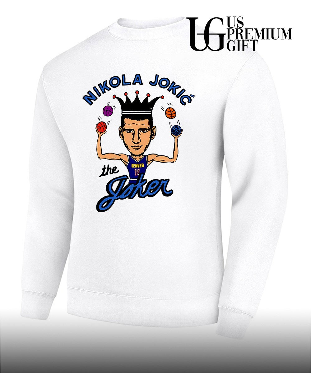 The Joker Nikola Jokić Denver Nuggets NBA caricature shirt