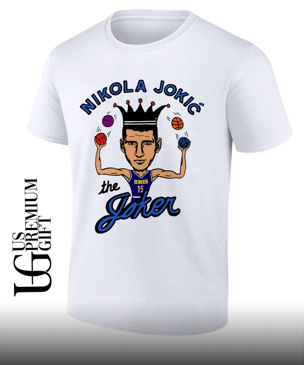 The Joker Nikola Jokić Denver Nuggets NBA caricature shirt