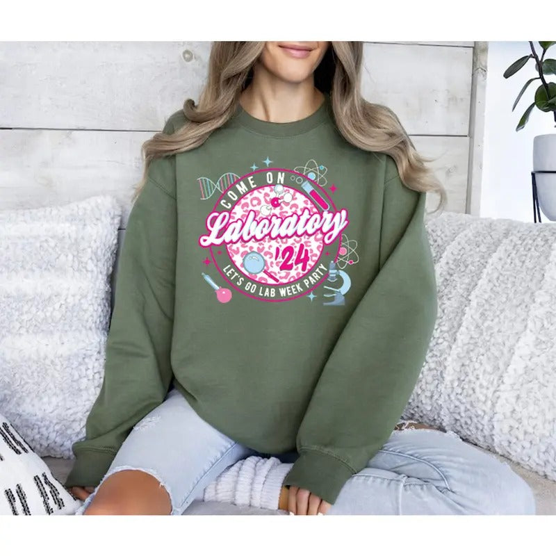 The Lab Is Everything Shirt, Lab Week 2024 Shirt, Laboratory Technician Shirt, Medical Lab Science Shirt Hoodie, Sweatshirt