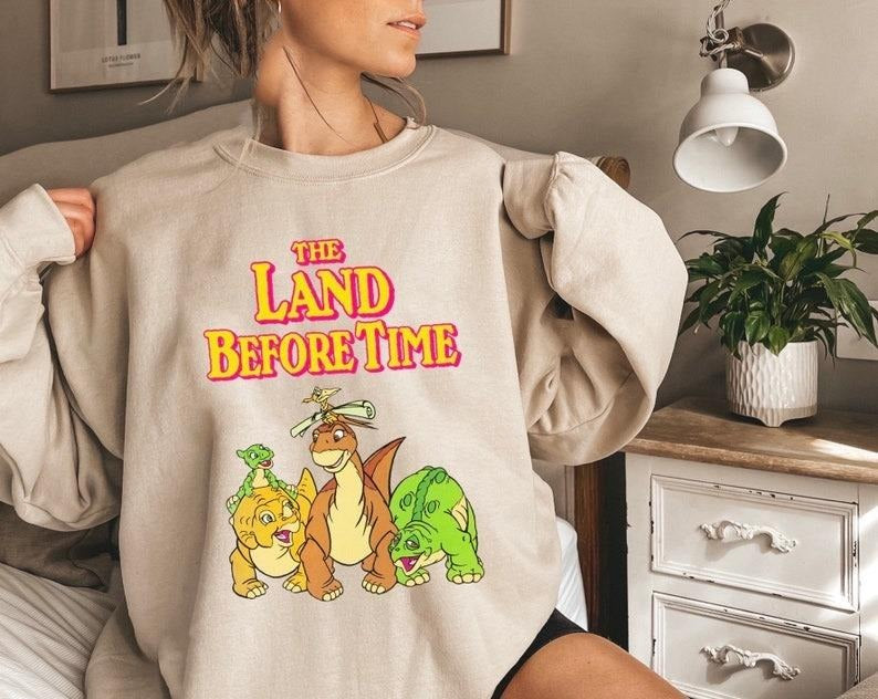 The Land Before Time | Nostalgic TV Show | Crewneck | Sweatshirt | T Shirt Hoodie | HypeDripTees.com