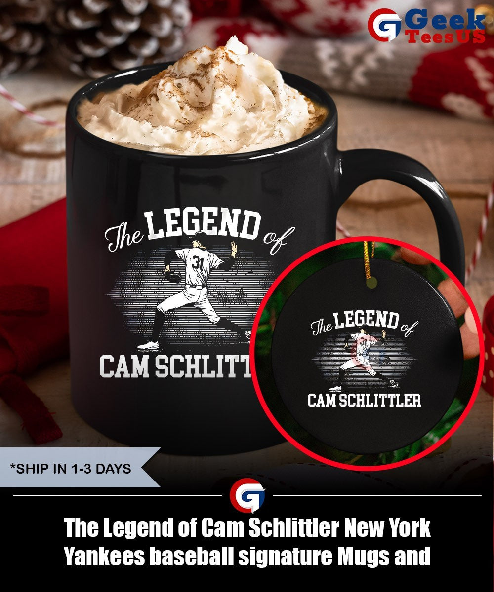The Legend of Cam Schlittler New York Yankees baseball signature shirt