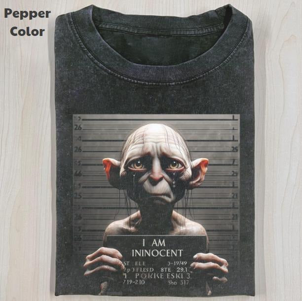 The Lord of the Rings Vintage Graphic Tee, Unlucky Gollum T-Shirt, Movies Tee, Unisex Meme Cringe Funny Dumb Shirt,...