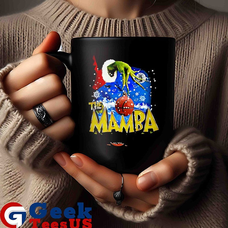 The Mamba Grinch hand Bauble Basketball Christmas shirt