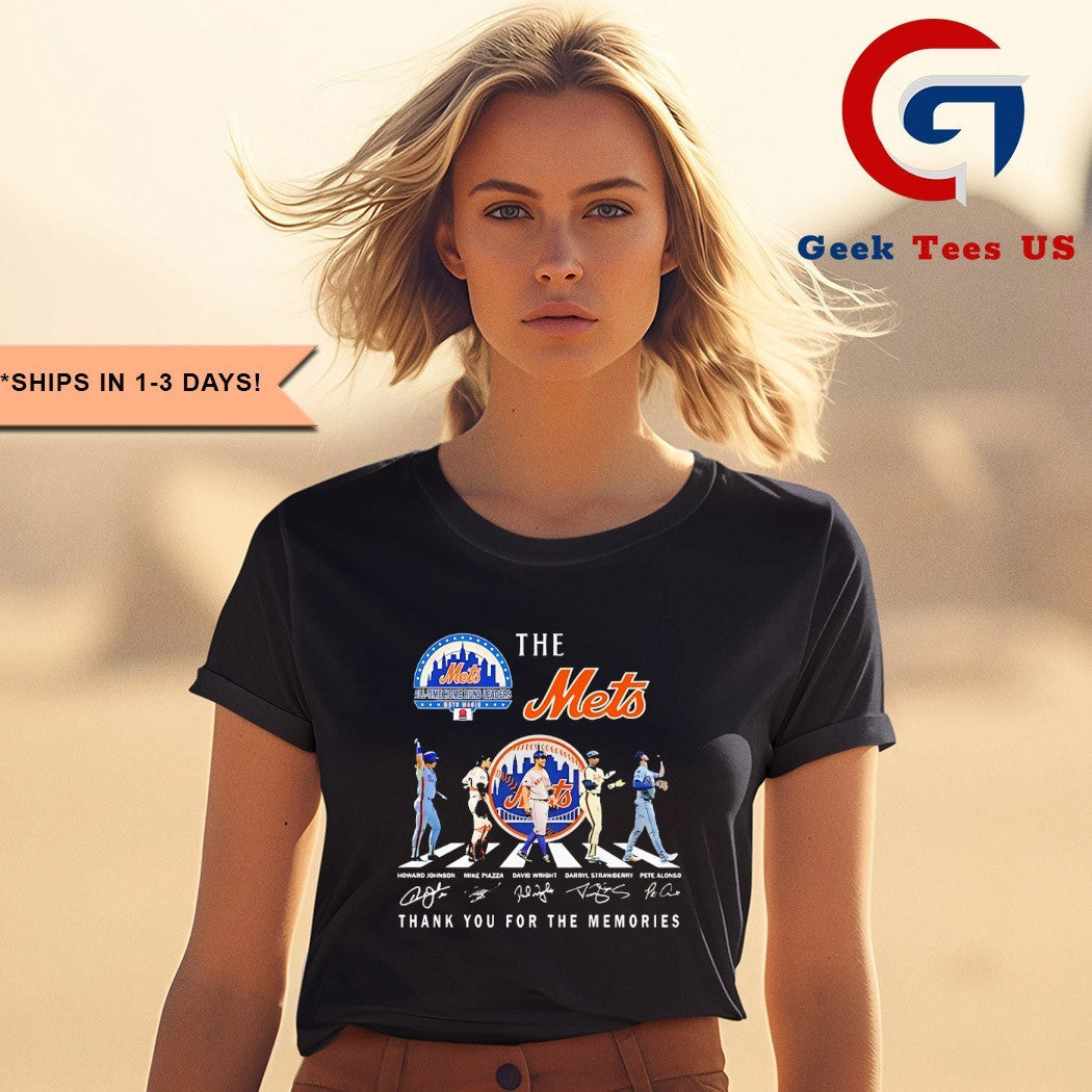 The Mets All-time Home Runs Leaders abbey road shirt