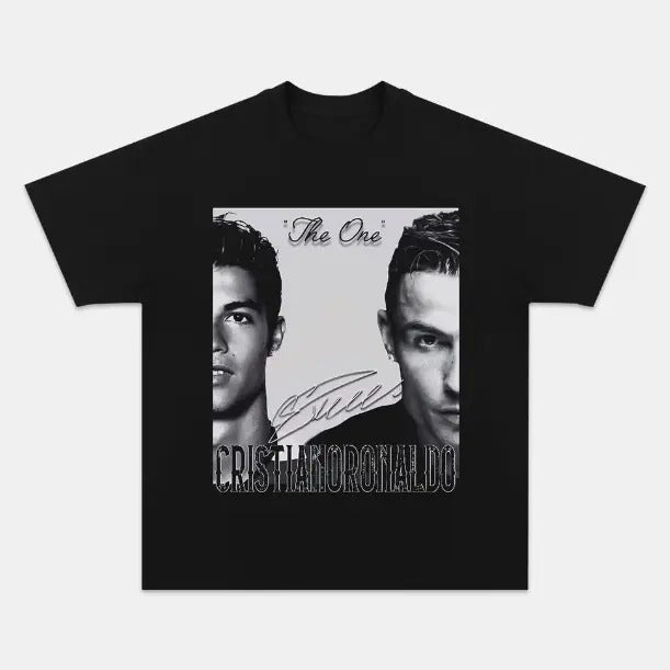 The One T-Shirt, Ronaldo Vintage Graphic Tees, Unisex Soccer Shirt, Sport Merch, Gift For Fan, Cotton comfort Menswear...