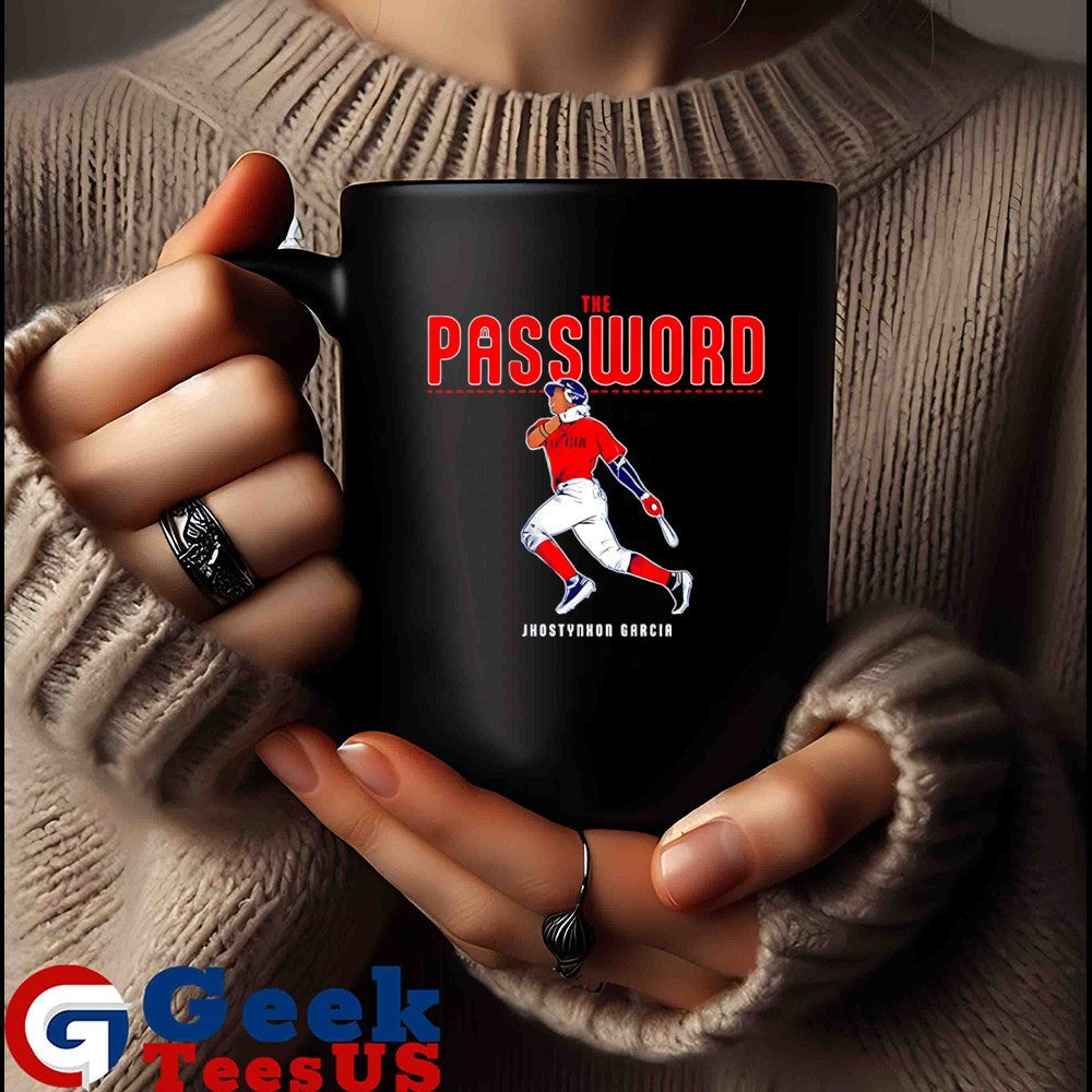 The Password Jhostynxon Garcia Bioston Red Sox shirt