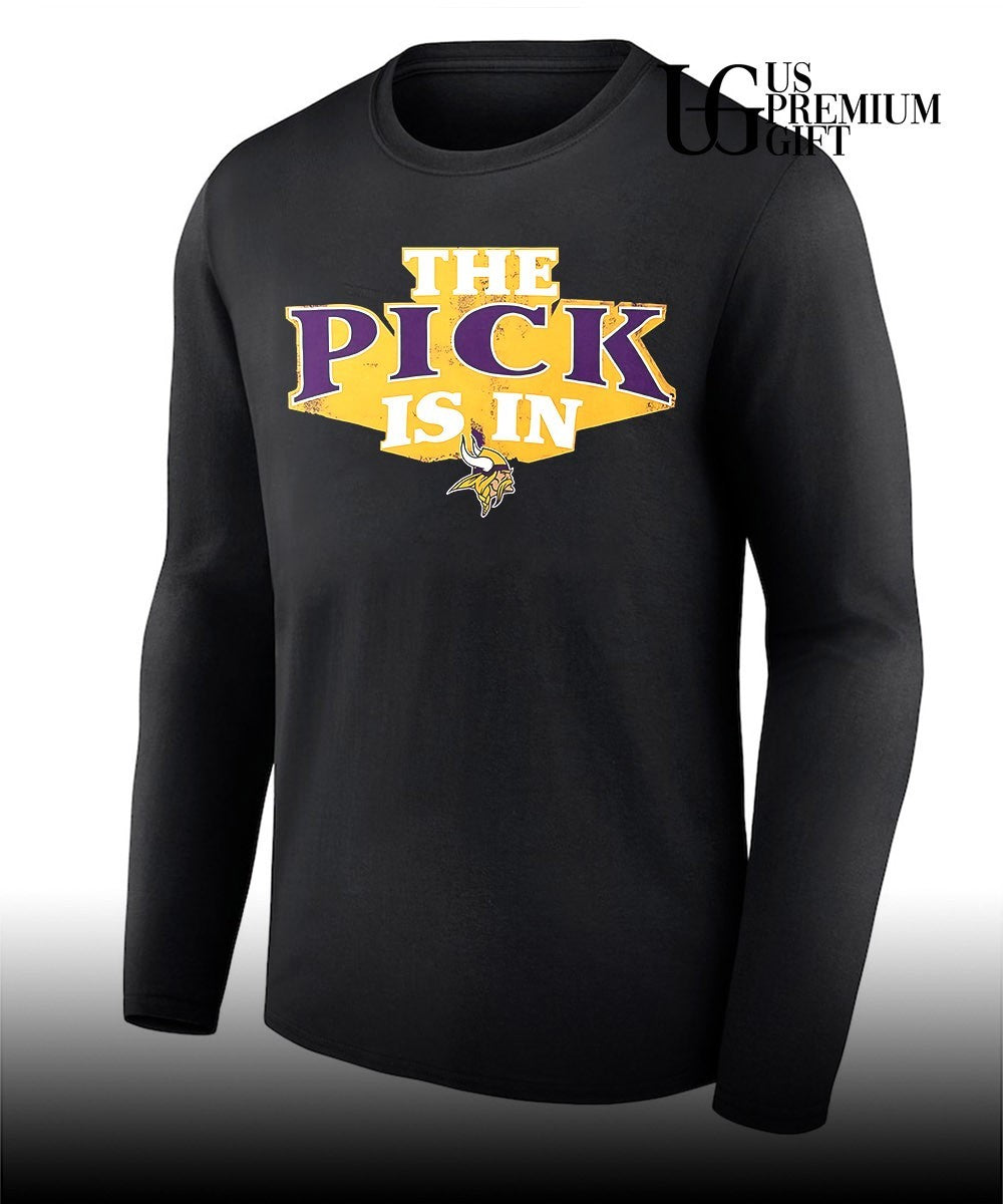 The Pick is in Minnesota Vikings Football shirt