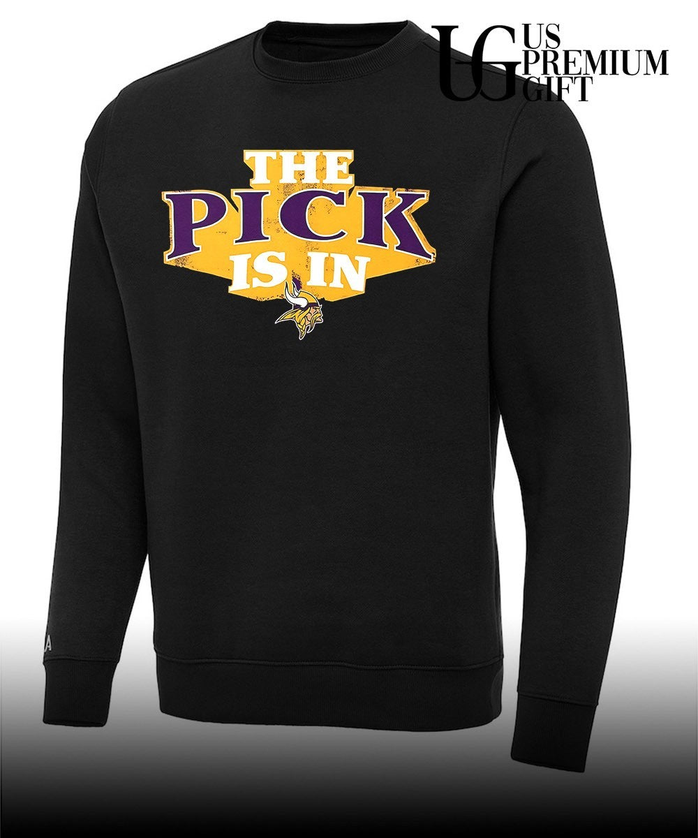 The Pick is in Minnesota Vikings Football shirt