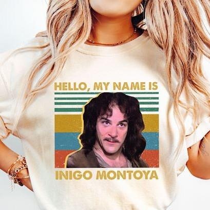 The Princess Bride Movie Shirt Hello, My name is Inigo Montoya Sweatshirt Hoodie | HypeDripTees.com