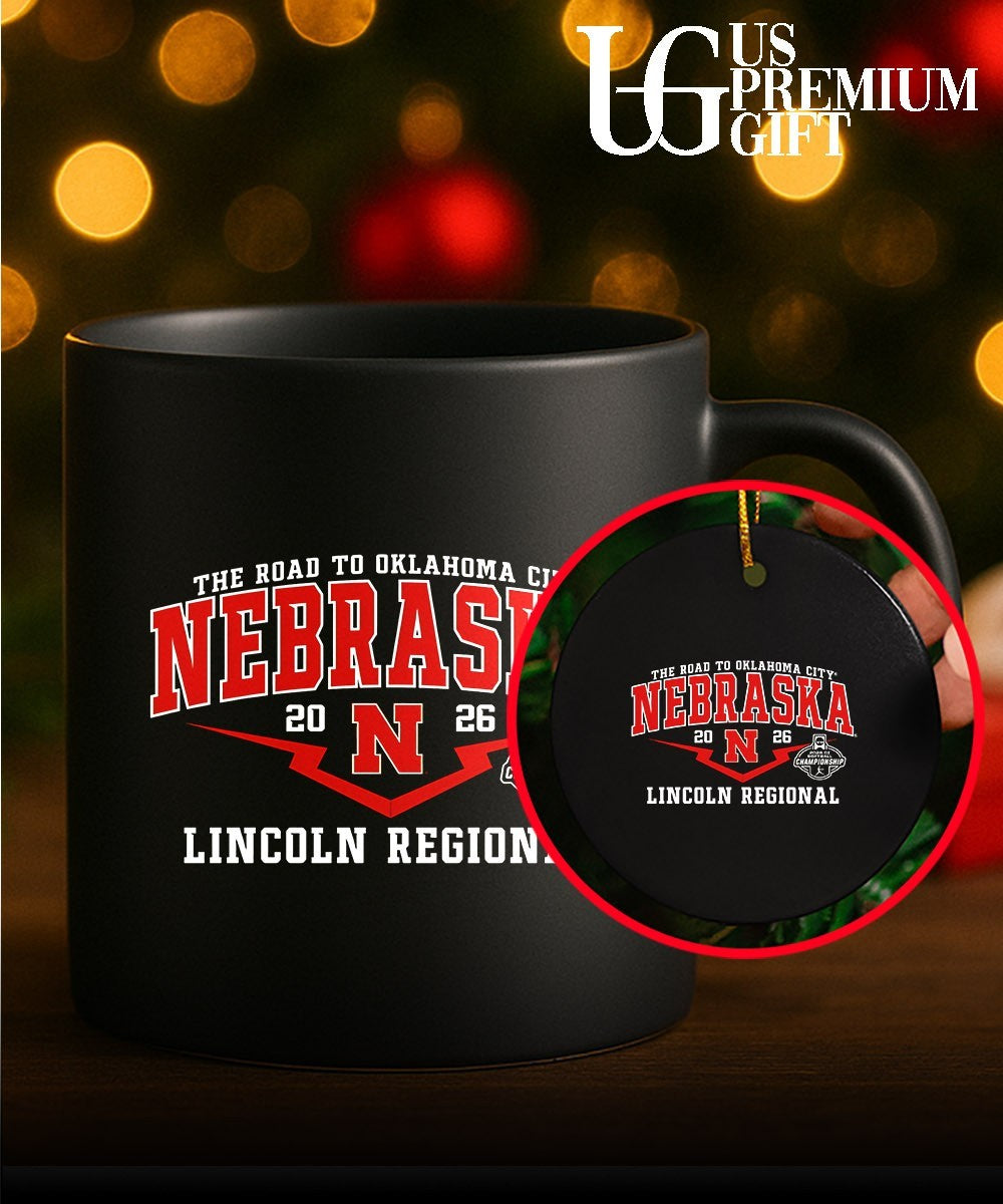 The Road to Oklahoma City Nebraska Huskers Softball 2026 Lincoln Regionals shirt