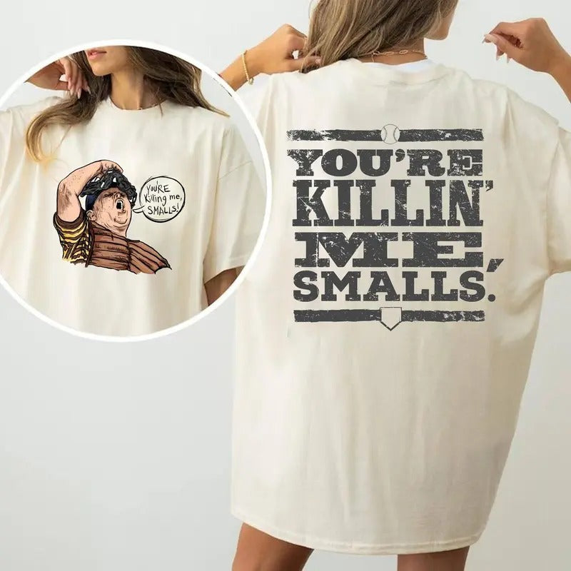 The Sandlot 2 sides T shirt, unisex Cotton Fabric Hoodie, Sweatshirt | HypeDripTees.com
