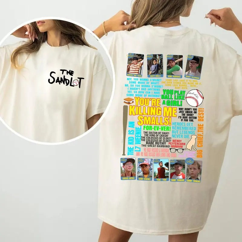 The Sandlot 2 sides T shirt, unisex, shirt trend Hoodie, Sweatshirt | HypeDripTees.com