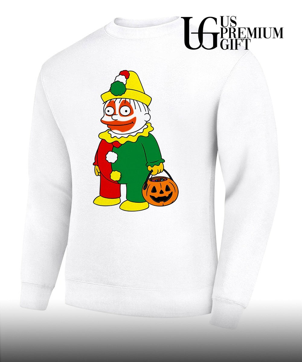 The Simpsons Halloween clown ralph shirt