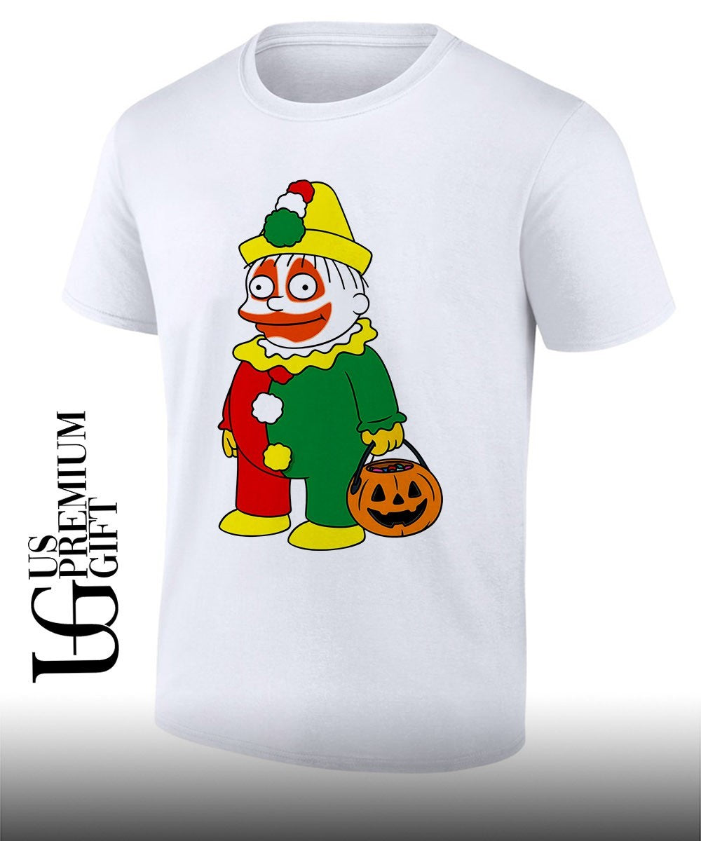 The Simpsons Halloween clown ralph shirt