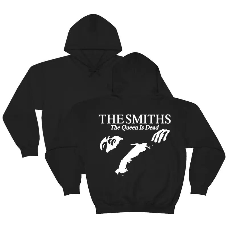 The Ssmiths Hoodie On Back, Indie Rock Shirt, Alternative Rock, Unisex Sweater Pullover Tee Sweatshirt | HypeDripTees.com