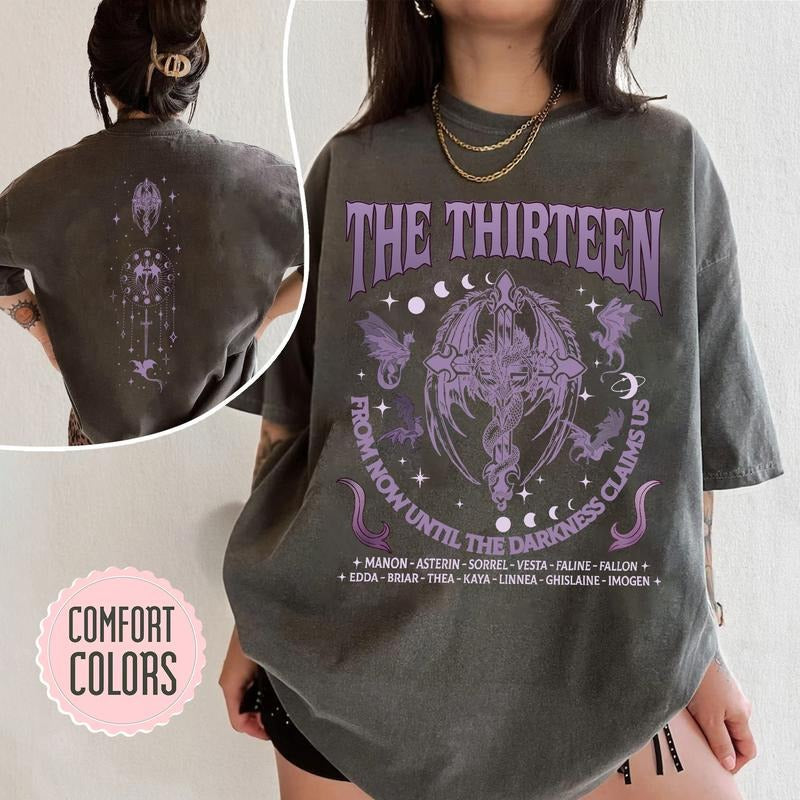 The Thirteen Throne Of Glass Shirt - 'From Now Until The Darkness Claims Tee Best Price Hoodie, Sweatshirt | HypeDripTees.com