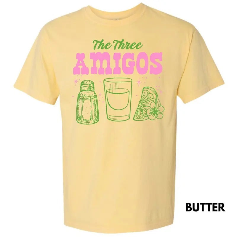 The Three Amigos Comfort Colors T-Shirt 'NLB' Hoodie, Sweatshirt | HypeDripTees.com