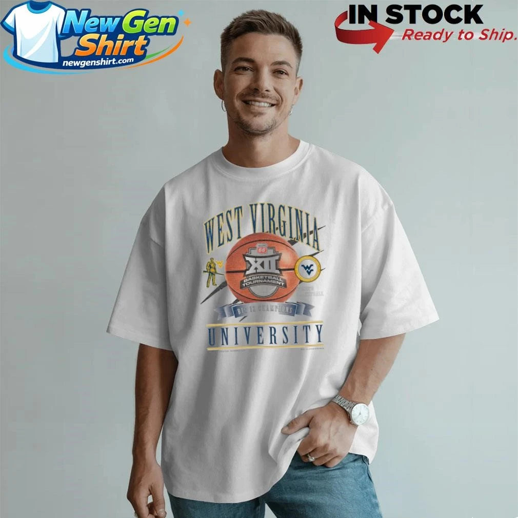 The West Virginia Mountaineers Big 12 Women’s Basketball Champions Shirt