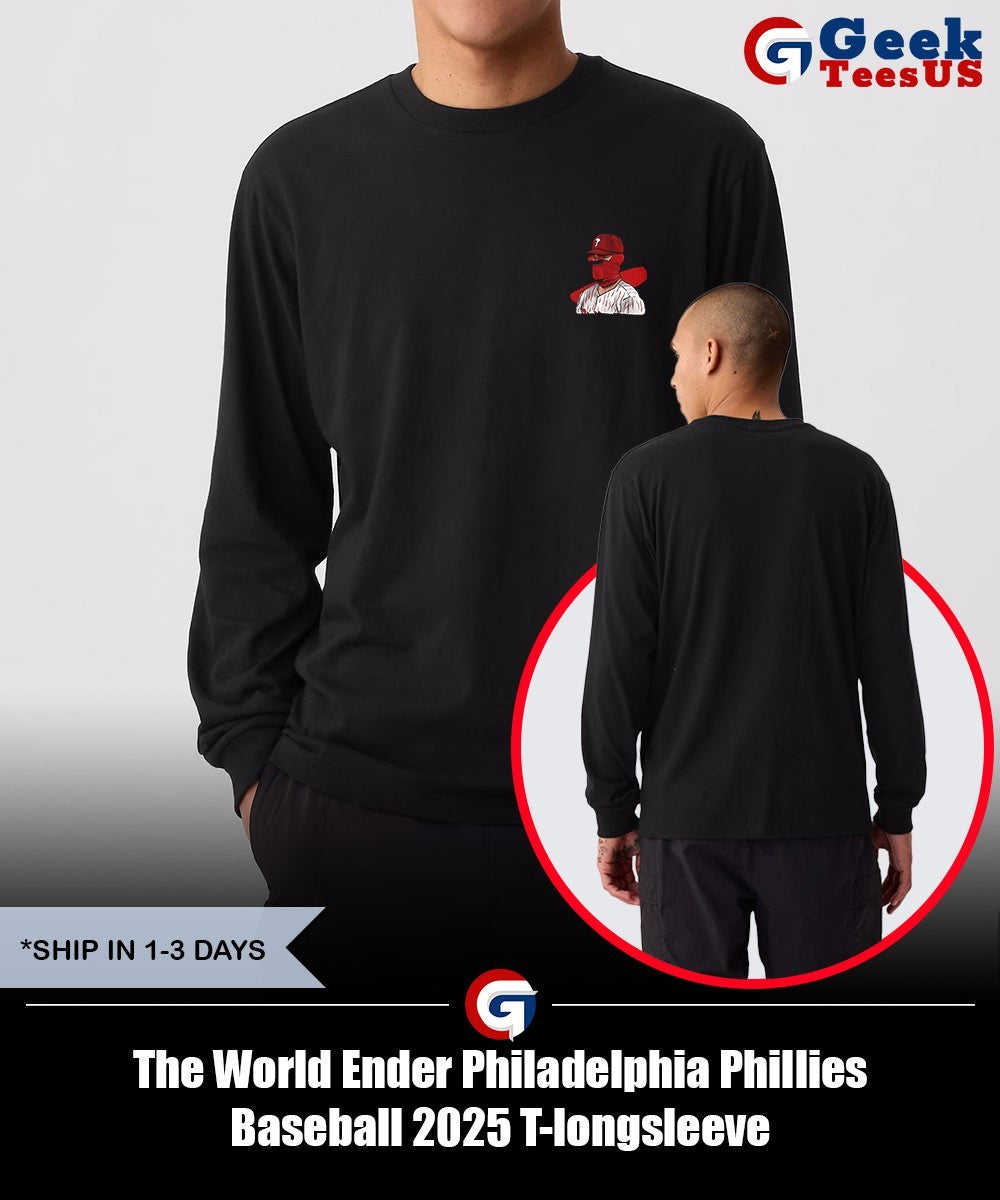 The World Ender Philadelphia Phillies Baseball 2025 shirt