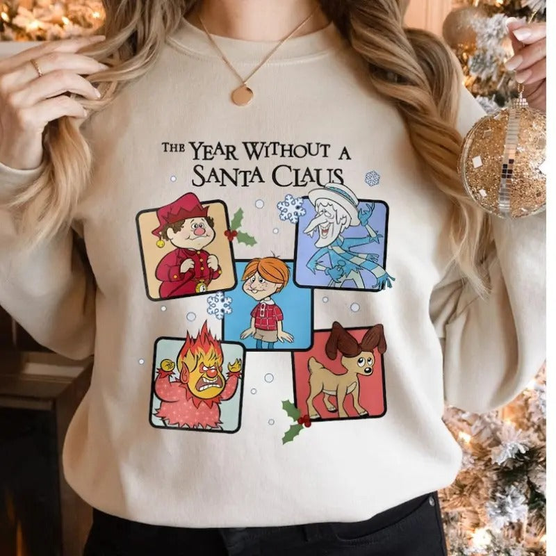 The Year Without Santa Claus Shirt Mise Brothers Sweatshirt Snow Mise Shirt Heat Tee Heat And Snow Shirt Christmas Gifts...