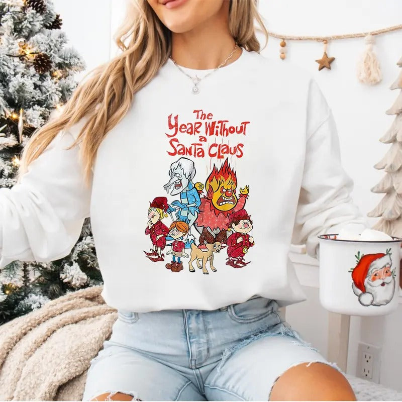 Year Without Santa Snow Miser Heart Miser Brothers Shirt Family Matching Shirt Heat Snow Misers Shirt T-Shirts, Hoodie, Sweatshirt