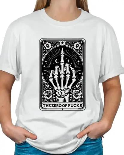 The Zero of F's Tarot Card T-shirt Hoodie, Sweatshirt | HypeDripTees.com